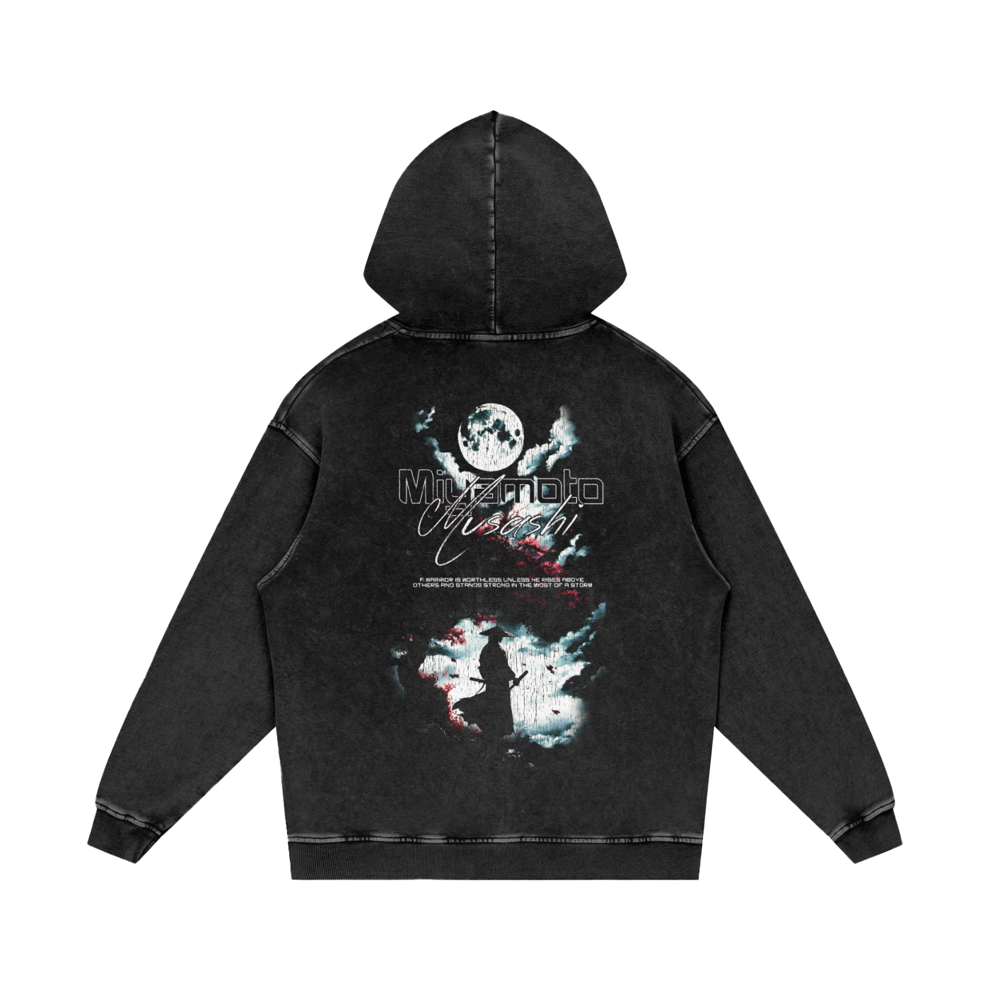 Miyamoto Musashi Washed Hoodie
